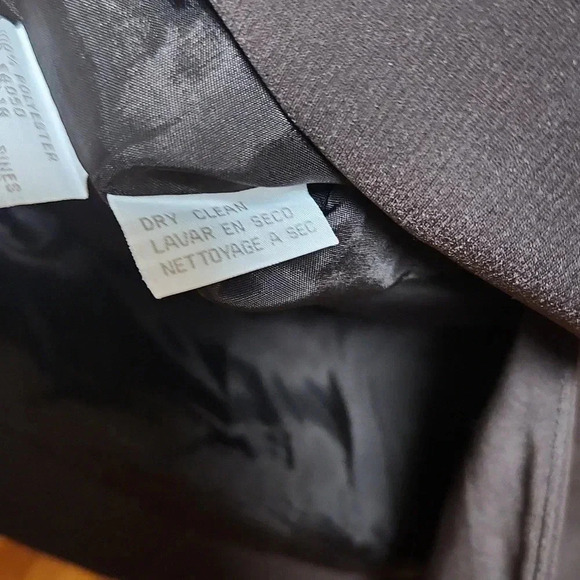 Jones New York Suit Dark Brown Three Button Blazer - Picture 10 of 11